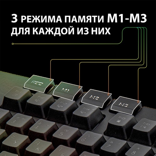 Клавиатура проводная игровая USB Sven KB-7700 (513512) фото 9